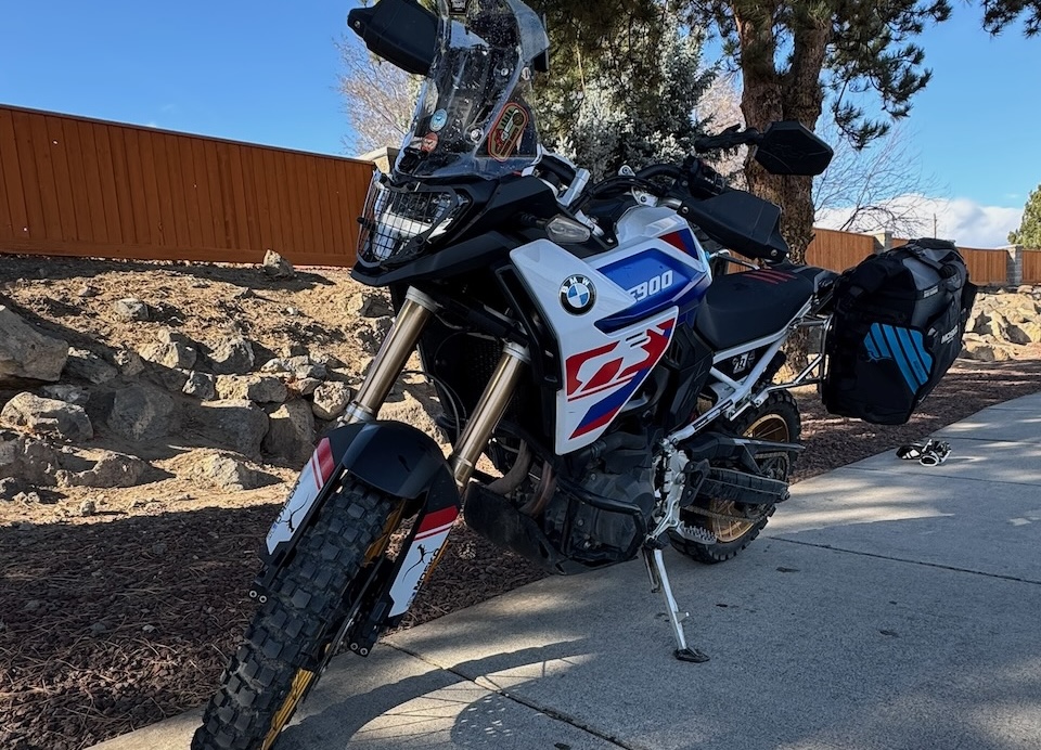 BMW adventure motorcycle rental