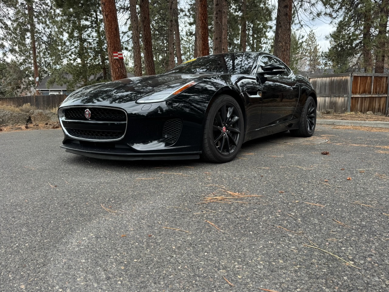 Jaguar F-Type coupe - Bend Oregon