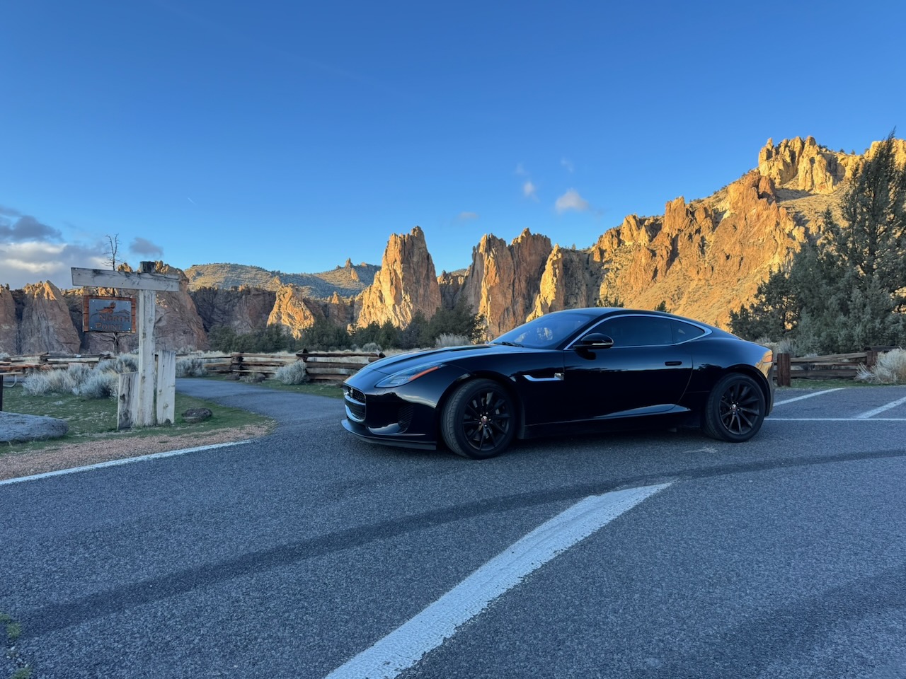 F-Type rental Central Oregon