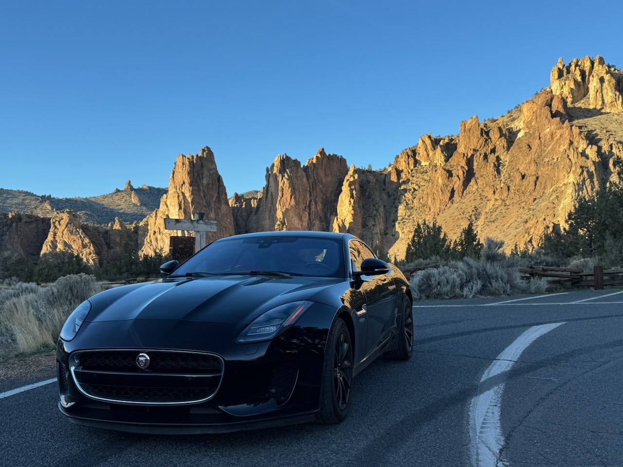 Jaguar F-Type Central Oregon